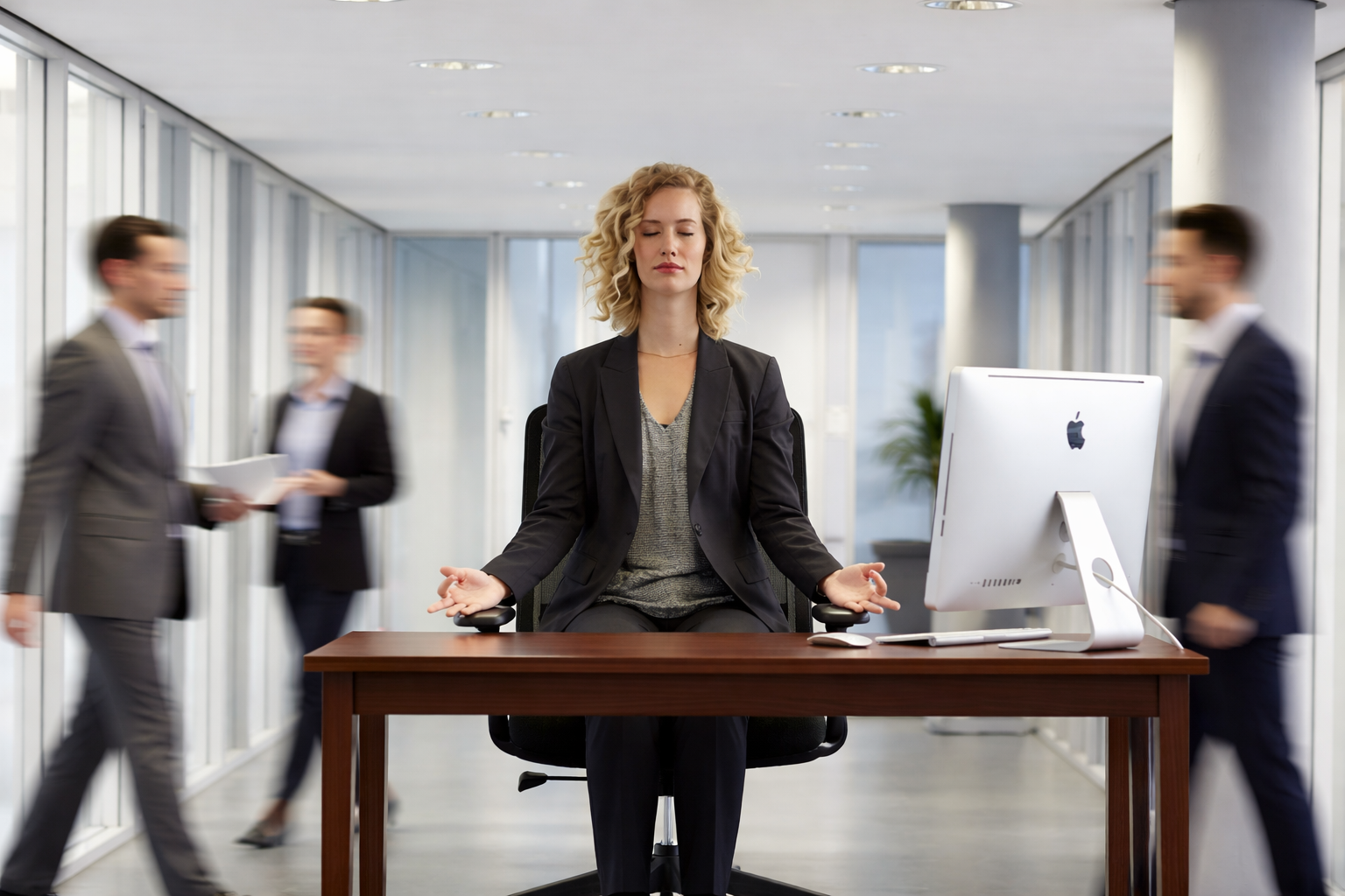 Guided grounding in a workplace setting